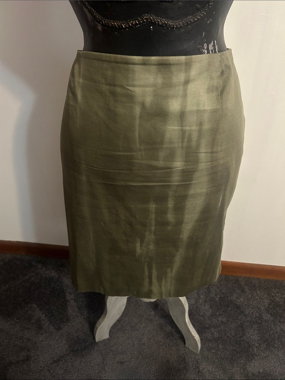 Simply Vera Vera Wang Classic Olive Pencil Skirt